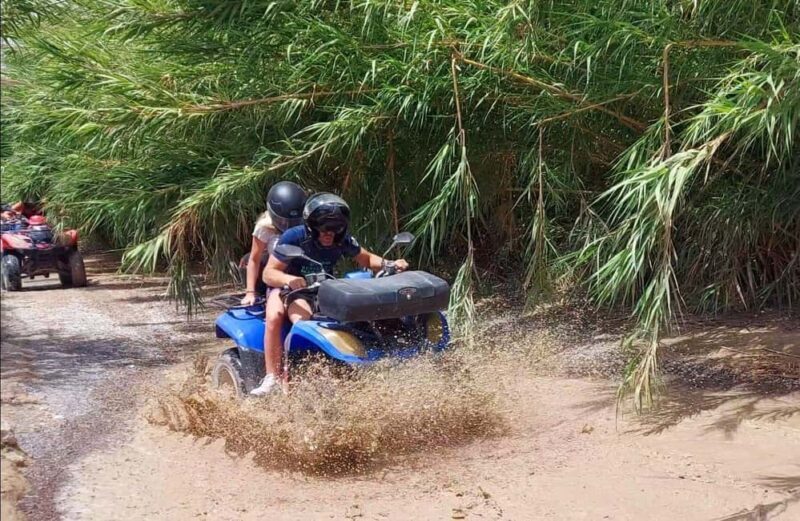 Benidorm: Two-seater quad bike tour with a stop at waterfalls for swimming - Practical Tips and Considerations