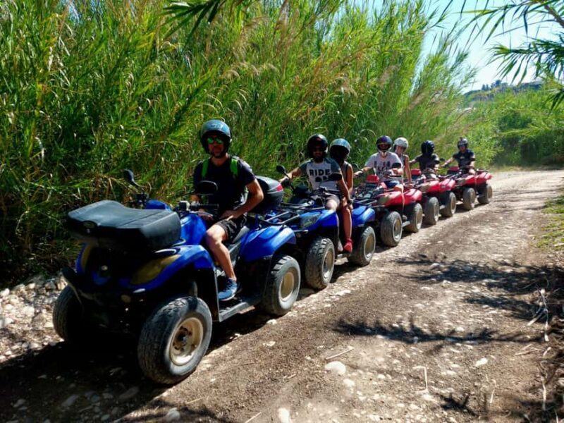 Benidorm: Two-seater quad bike tour with a stop at waterfalls for swimming - Authentic Experiences and Guest Feedback