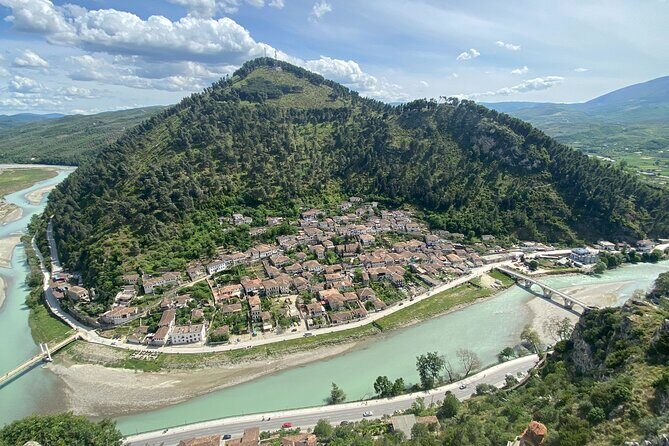 Berat city UNESCO tour, the Castle & Belshi lake- From Tirana - Crossing the Gorica Bridge and Old Quarters