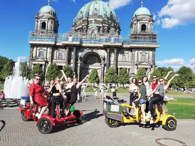 Berlin: Fun Private Guided Sightseeing Tours with Teambikes - What Does Riding a Teambike Mean for You?
