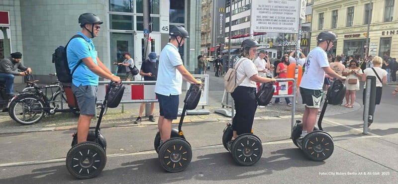 Berlin: guided Segway tour in the heart of the city - FAQ