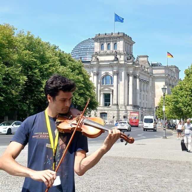 Berlin: Historical Walking Tour with Live Music - Who Will Love This Tour?