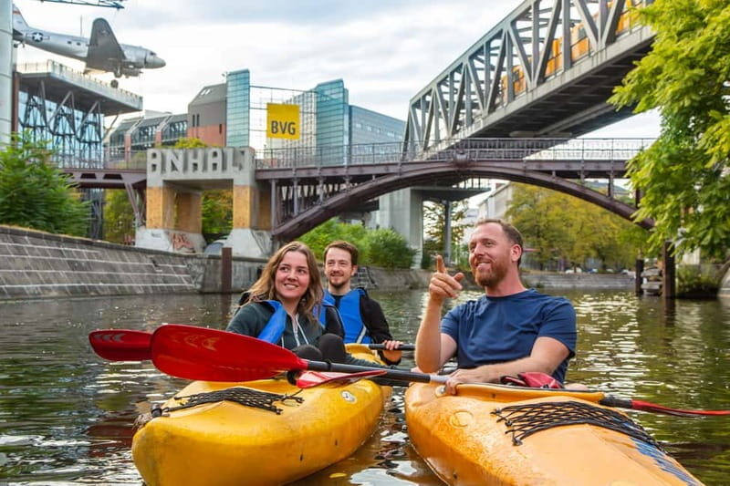 Berlin: Kayaking Tour West - one-way tour - Discover Berlin from a Different Angle