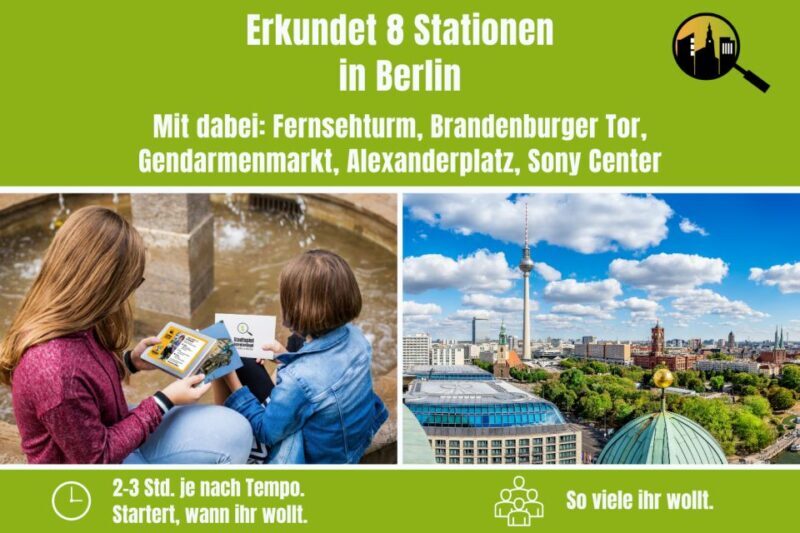 Berlin: Self-Guided Family and School Class Scavenger Hunt - Who Will Love This Experience?