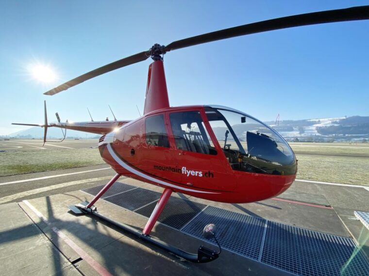 Bern: Private 18-Minute Helicopter Flight for up to 3 People - FAQ