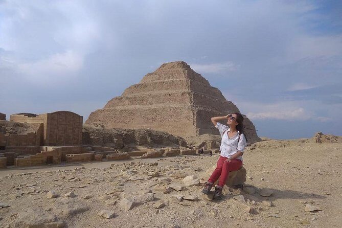 Best Day-Tour to Pyramids of Giza Saqqara Memphis and Dahshur from Cairo - Key Points