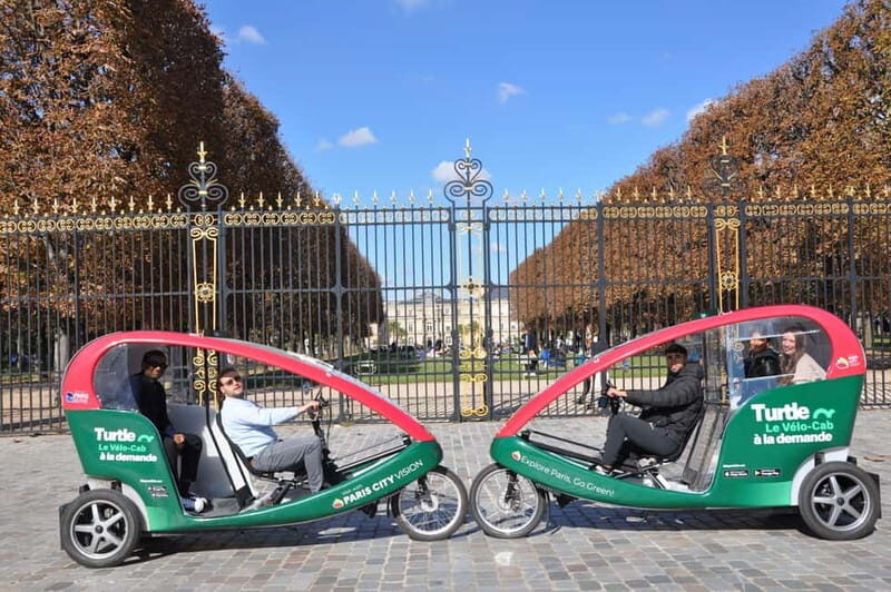 Best of Paris Private Rickshaw bike Tour with Audio Guide - FAQ
