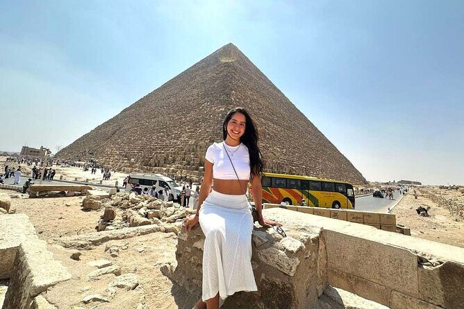 Best Private Day Tour to Giza Pyramids, Saqqara and Dahshur - Key Points