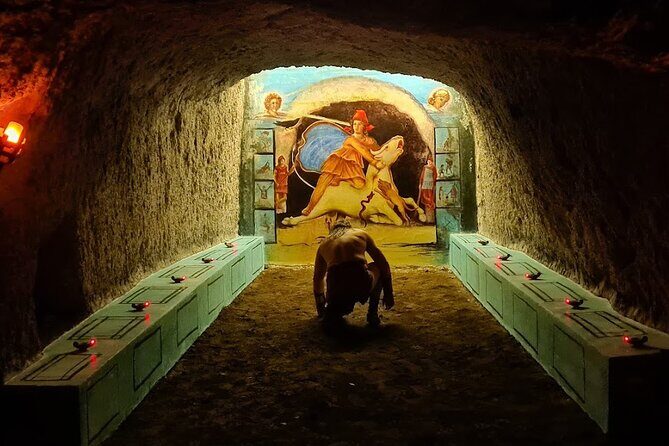 Between catacombs and ancient quarries, in the largest underground of Rome - What Travelers Are Saying