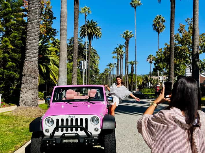beverly-hills-rodeo-drive-open-pink-jeep-private-tour