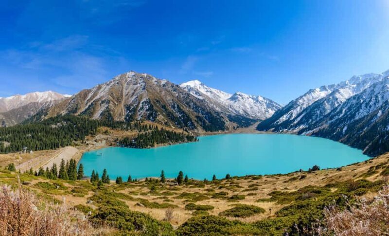 Big Almaty Lake, Ayusai Waterfall & Falcon Farm Experience - Exploring the Route and Highlights in Detail