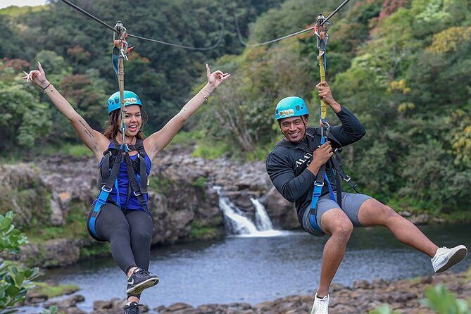Big Island 9-Line Zipline Experience Plus Kayaking Tour - How the Itinerary Unfolds