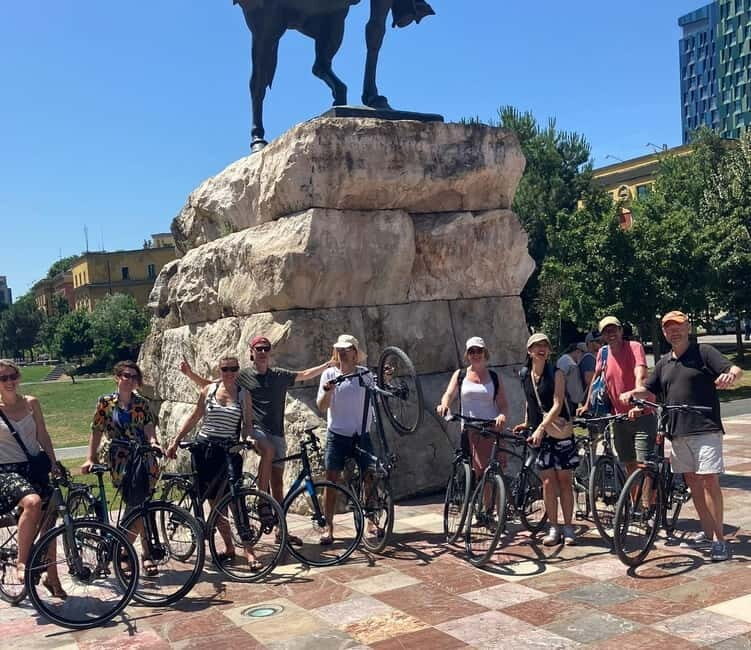 Bike Tour Tirana - 3 Times a Day - VisitAlbCom - What to Expect During the Tour
