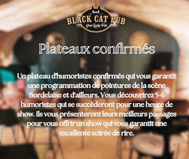 Black Cat Comedy Club - Who Will Love This Experience?