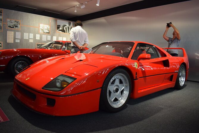 blackredlambo-museumferrari-factoryferrari-museumlunchprivate-transport