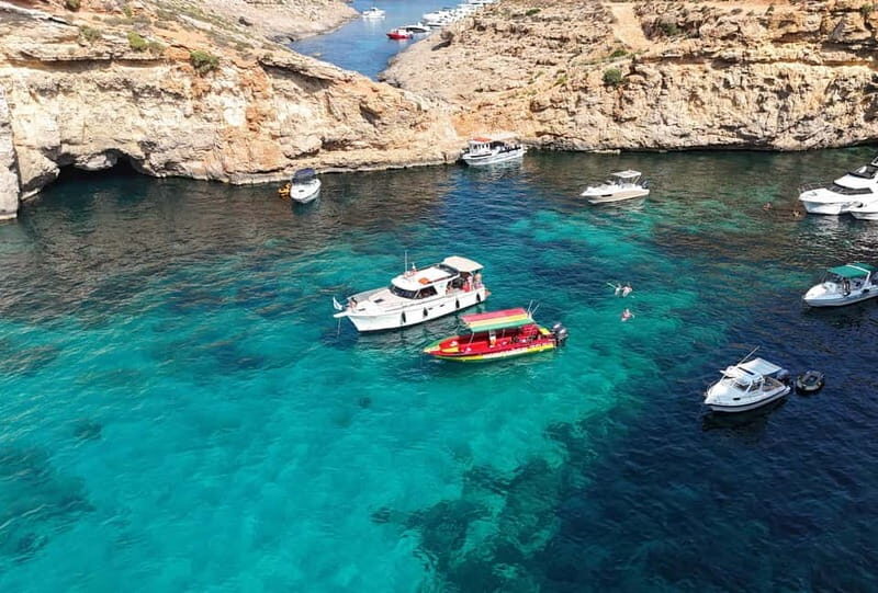 Blue Lagoon Malta: Crystal Lagoon, & Caves Private Speedboat - What to Expect on the Day