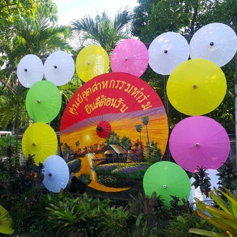 Bo Sang Umbrella Making Experience + Sticky Waterfall Tour - Introduction to the Tour