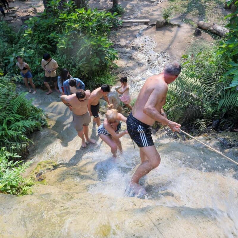 Bo Sang Umbrella Making Experience + Sticky Waterfall Tour - Authenticity and Family-Friendly Vibe