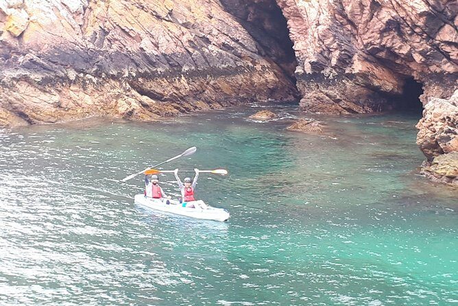 Boat and Kayak at Berlenga Natural Reserve - A Scenic Coastal Drive Back