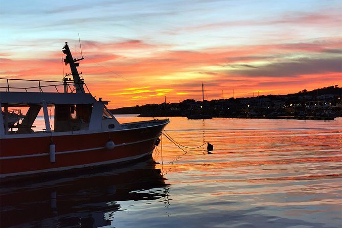 Boat Party at Sunset in the Waters of Salento with Drink - Overview  
