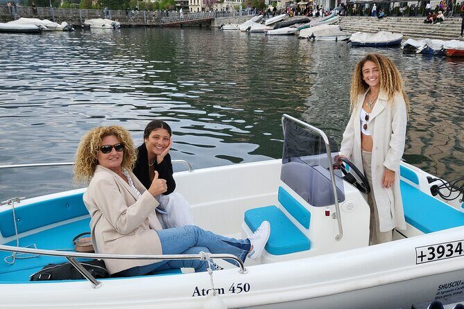 Boat Rental Without License Lake Como 40 hp - The Sum Up