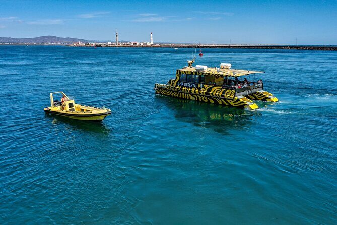 Boat trip from Faro to Ilha Deserta by Ferry - The Sum Up