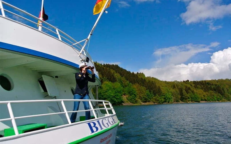 Boat trip on the Biggesee: lake romance in the Sauerland mountains! - Discover Lake Romance in Sauerland: A Review of the Biggesee Boat Trip