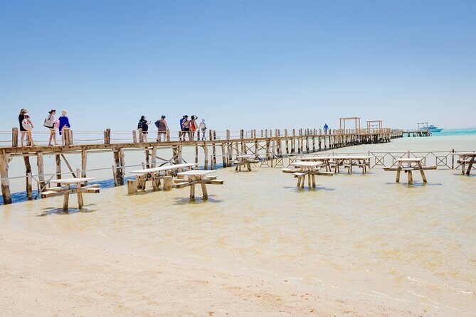 Boat Trip Orange Bay Island with 2 Snorkeling Stops in Hurghada - FAQs