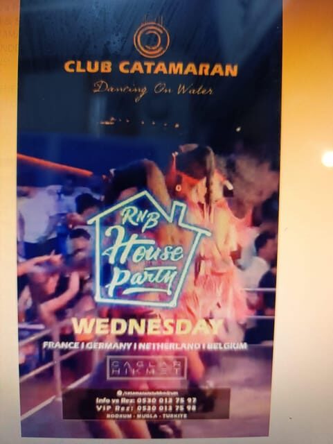 Bodrum: Catamaran Night Club Entry - Dance on the Water - The Sum Up