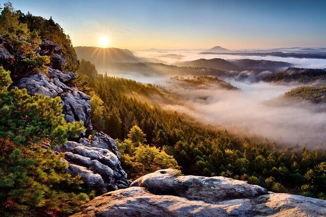 Bohemian and Saxon Switzerland All inclusive trip - Hiking Tour - Hensko and the Czech Republic’s Lowest Point