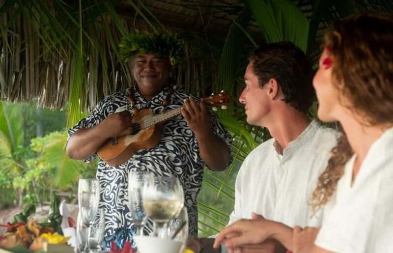 Bora Bora: Private Sunset Cruise Polynesian Motu Dinner - Key Points