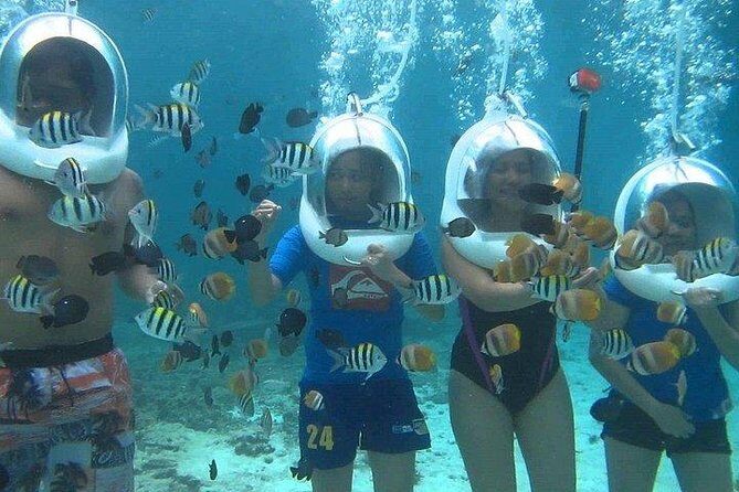 Boracay Island Hopping + Helmet Diving and UFO w/ Standard Lunch - Key Points