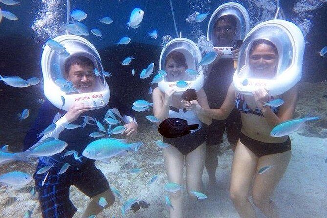 Boracay Island Hopping + Helmet Diving and UFO w/ Standard Lunch - Whats Included and Whats Not