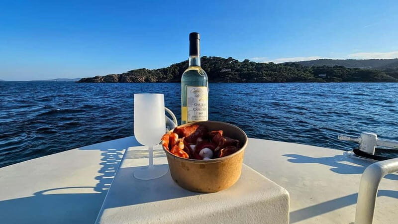 Bormes-les-Mimosas: Aperitif Tasting Cruise at Sea on an electric boat - Duration & Practical Details
