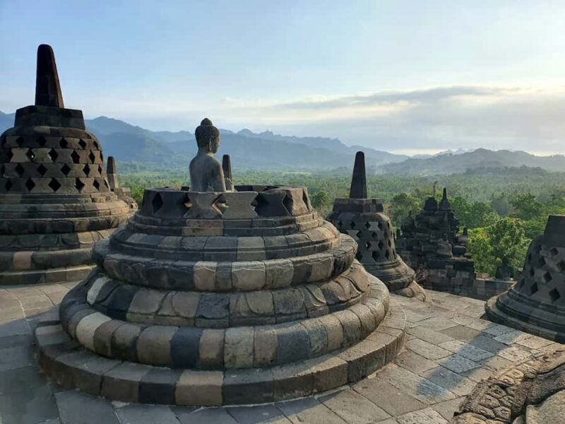Borobudur sunrise in Stumbu Hill, Chicken Church, Borobudur - Considering the Cost and Value