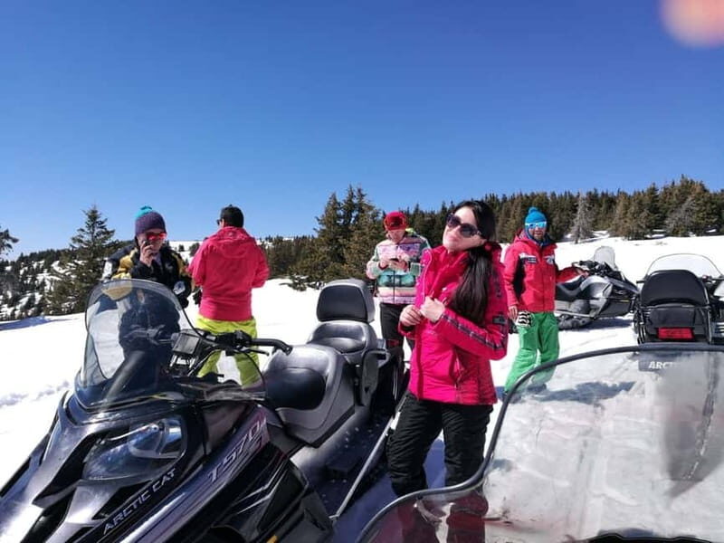 Borovets: Deposit for Snowmobile Safari with Instructor - Introducing the Snowmobile Adventure in Bulgaria’s Top Ski Resort
