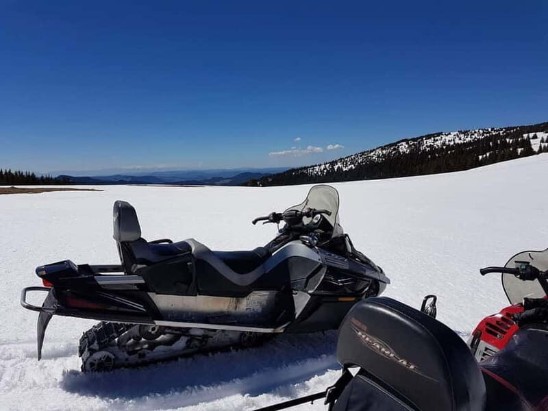 Borovets: Deposit for Snowmobile Safari with Instructor - Key Points