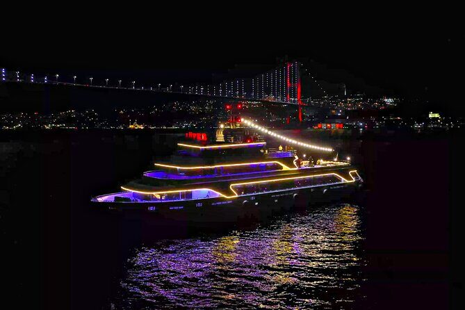 Bosphorus Night Cruise with Dinner, Show and Private Table - Key Points