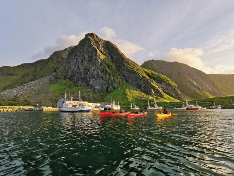 bostad-kayaking-tour-in-lofoten-with-snacks