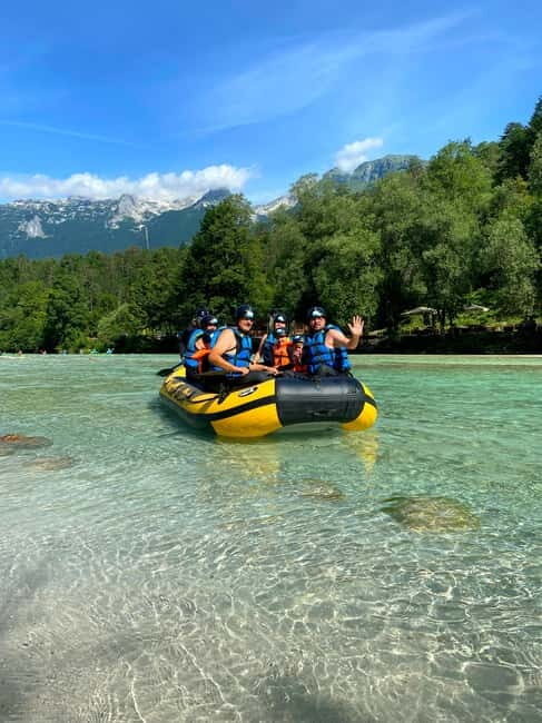 Bovec: Kinder Rafting on Soa River from 4years +FREE photos - Key Points