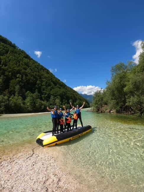 Bovec: Kinder Rafting on Soa River from 4years +FREE photos - The Value of This Experience