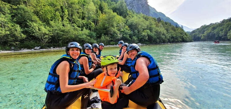 Bovec: Kinder Rafting on Soa River from 4years +FREE photos - Who Is This Tour Best For?