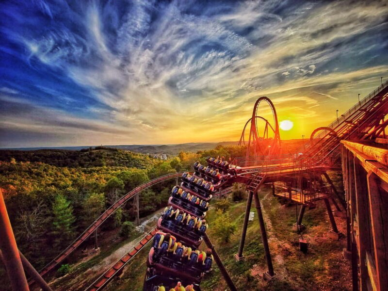 Branson: 1 or 2 Day Silver Dollar City Theme Park Tickets - Key Points