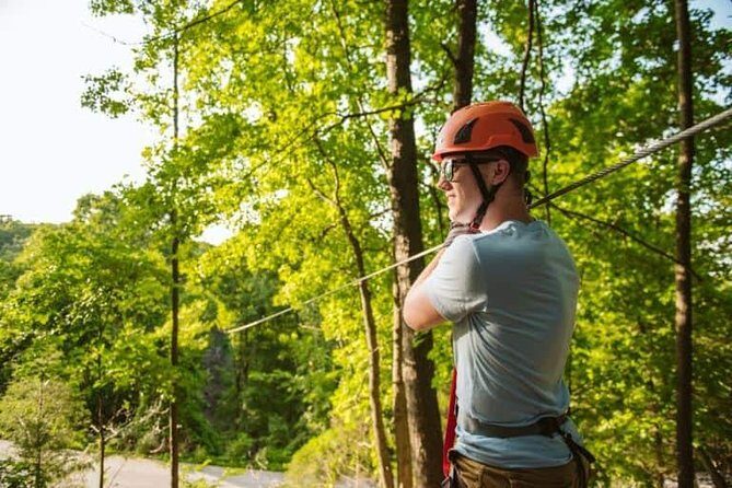 Bransons Best Zipline - Great Woodsman Canopy Tour - Exploring the Zipline Setup in Branson