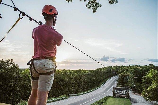Bransons Best Zipline - Great Woodsman Canopy Tour - Safety and Equipment