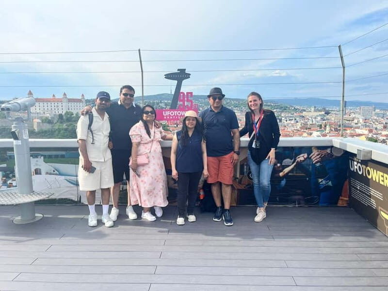 Bratislava: Old Town & UFO Bridge Evening Walking Tour - Key Points