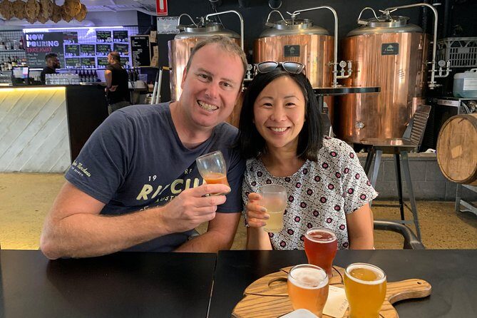 Brisbane Brewery Full Day Tour with Lunch - The First Two Stops: Green Beacon and Sea Legs Brewing Co