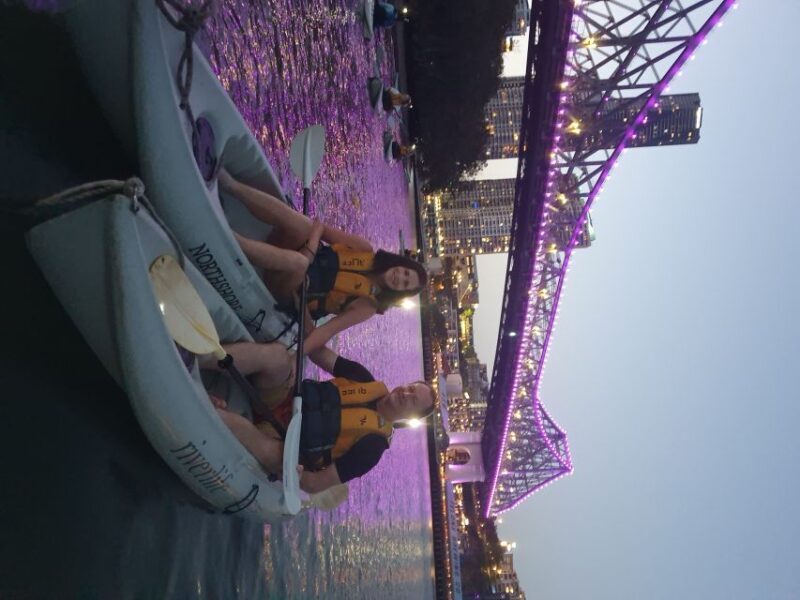 Brisbane: Illuminated River Night Kayak Tour - The Experience: What to Expect
