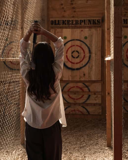 Brisbane: Lumber Punks Axe Throwing Experience - The Games and Competitions