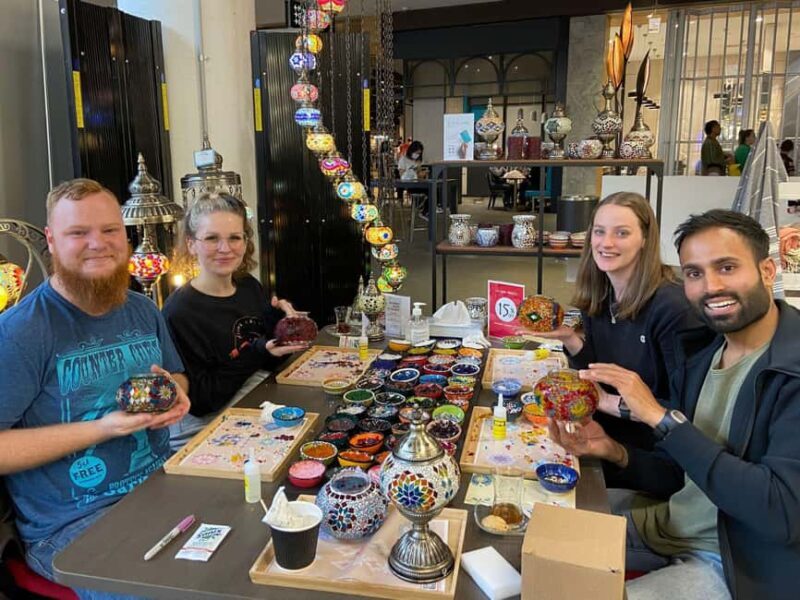 Brisbane: Mosaic Art Classes - Turkish Lamp Workshop - Key Points